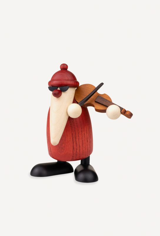Weihnachtsmann mit Geige, klein