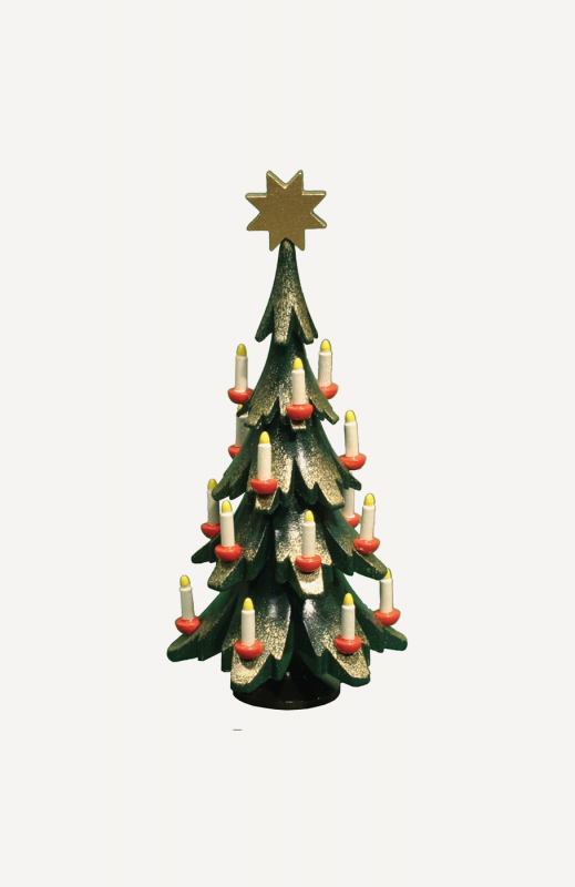 Weihnachtsbaum lackiert