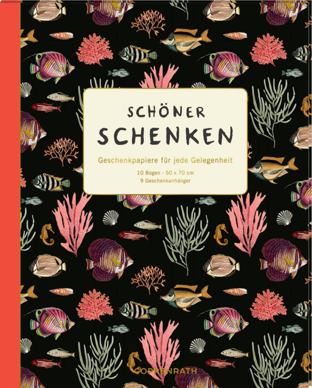 Geschenkpapier-Buch - Schöner Schenken (I Love my Ocean)