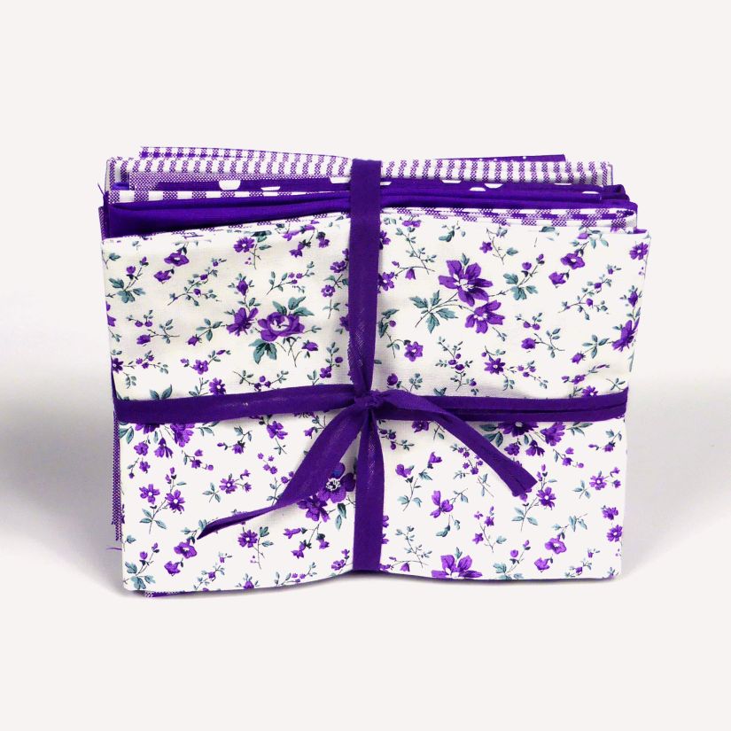 Stoffpaket Capri-violett