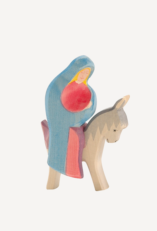 Maria auf dem Esel, 2-teilig